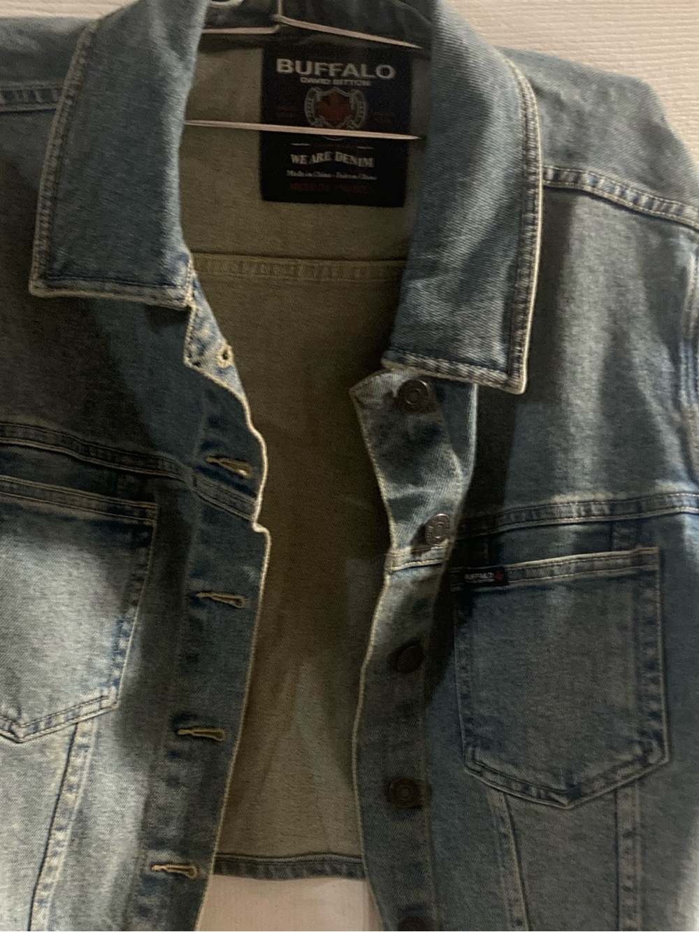 Buffalo David Bitton light blue denim jacket